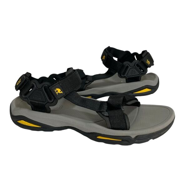 Camel Crown Mens Open Toe Sandals Size 11 Black Hiking K922162537 - Picture 1 of 10